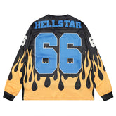 Hellstar Long Sleeve Shirts Hip-hop loose oversize